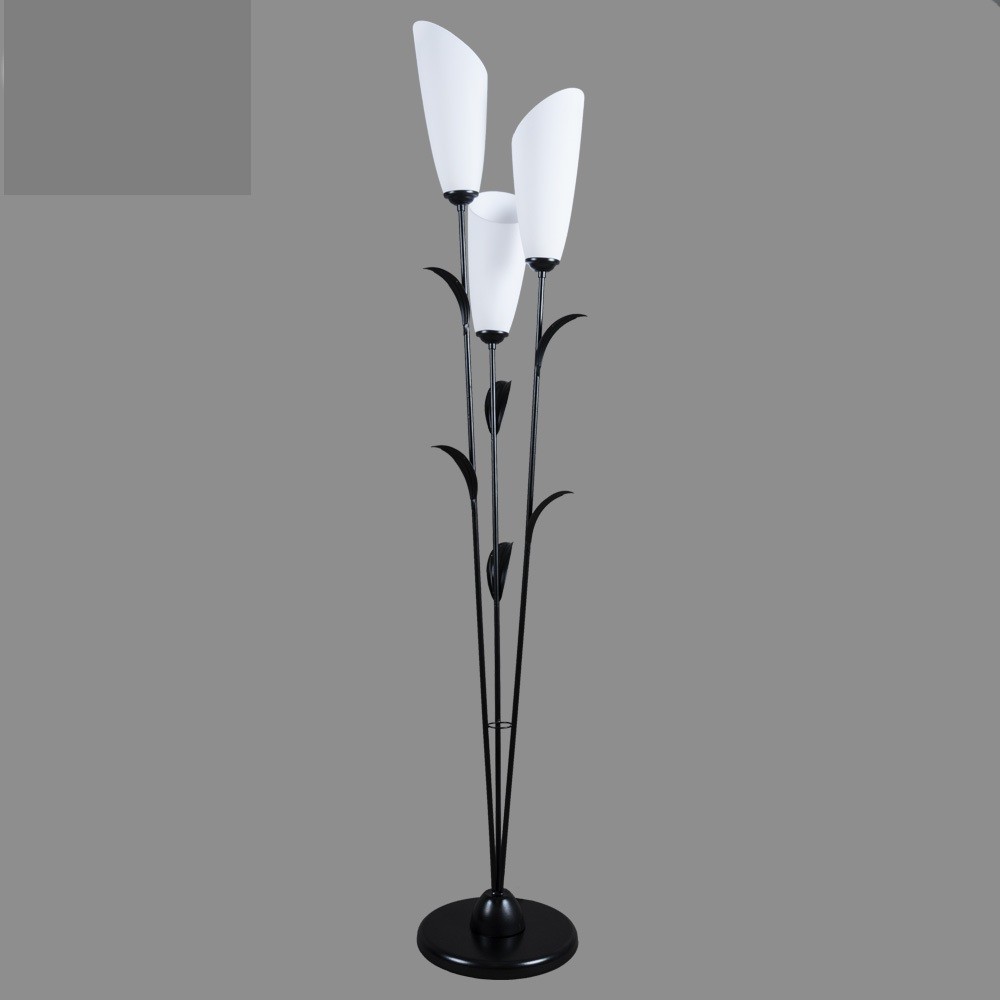 Торшер 1039ML/3 черный (2)