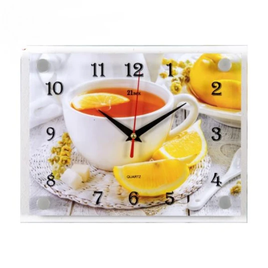 Часы настенные 2026-124 Чай с лимоном