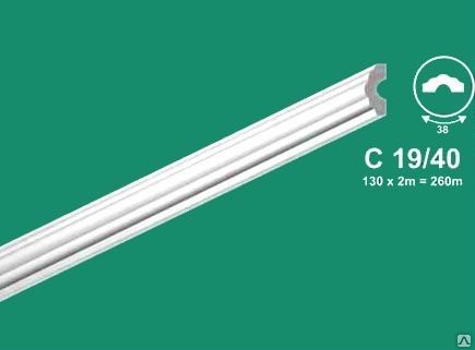 Молдинг С 19/40 2м (120)