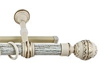 Карниз Валанс+У-шина 3,0 чайное золото/патина