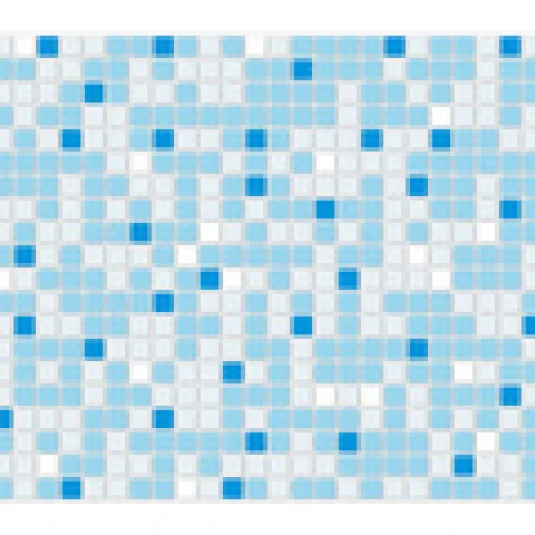 Панель Мозаика голубая 0,96*0,48