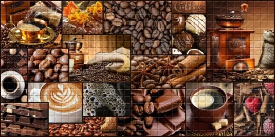 Панель Мозаика Аромат кофе (Кофе) 0,96*0,48