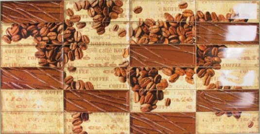Панель Мозаика Кофейные зерна 0,955*0,48