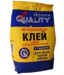 Клей обойный Кволити флизелиновый 200г (30)