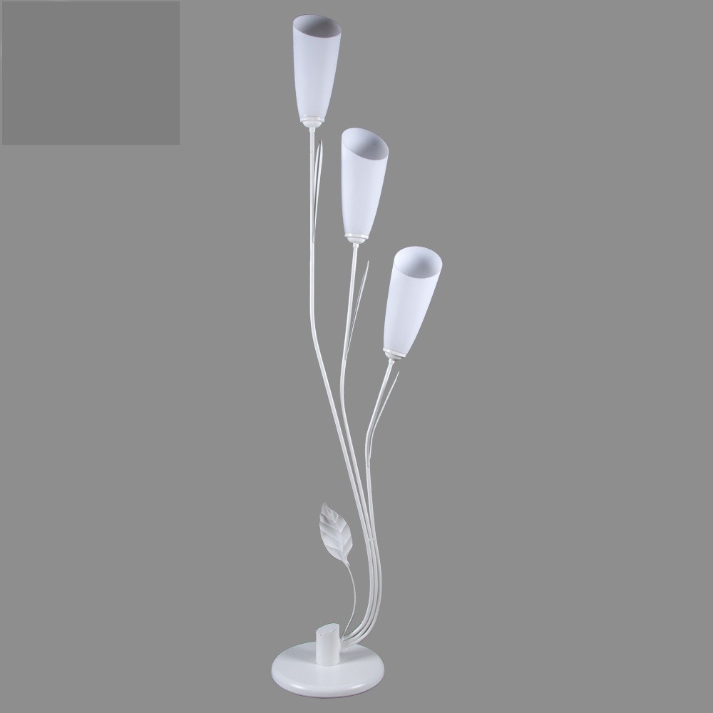 Торшер 1052ML/3 белый (2)