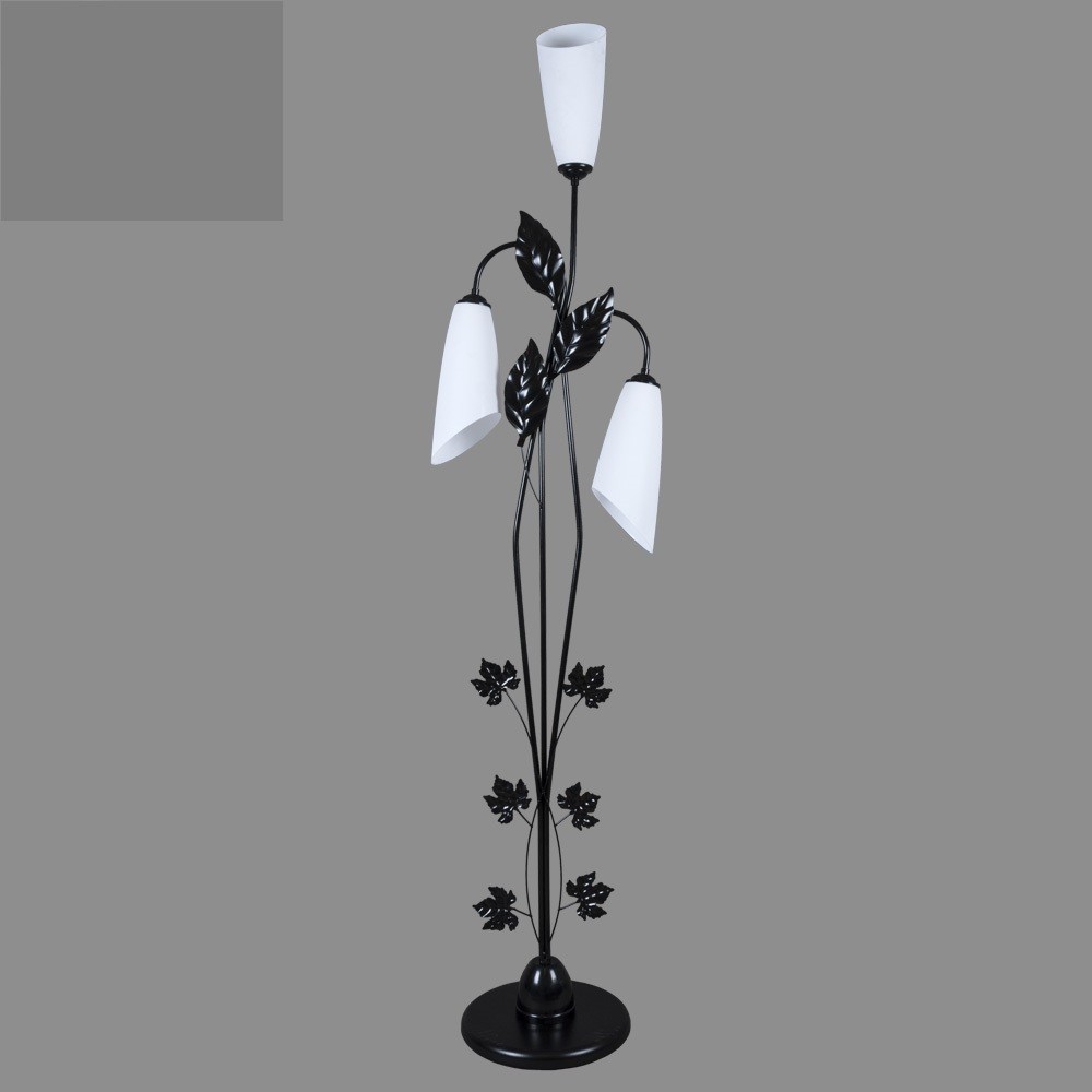 Торшер 1047ML/3 черный (2)