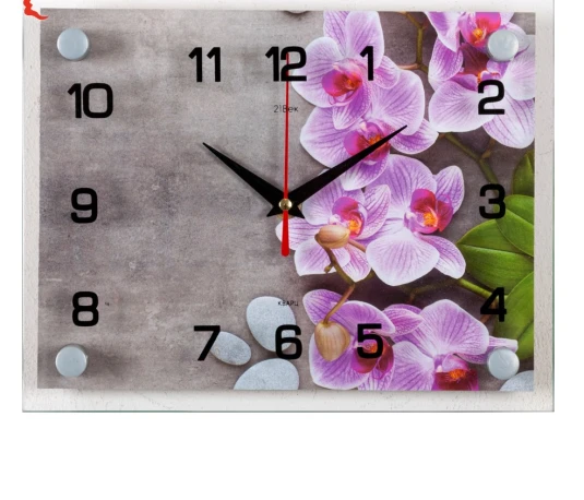 Часы настенные 2026-11 Орхидеи