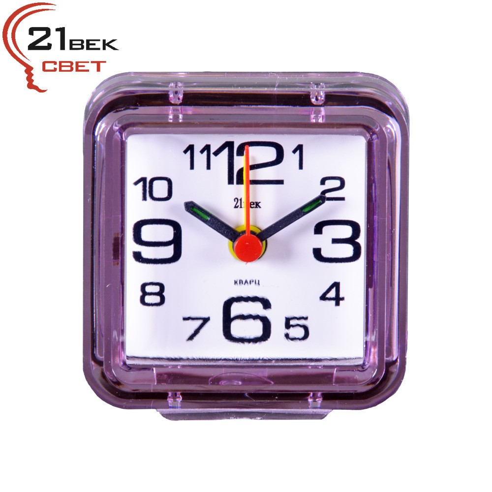 Будильник В1-004 корпус розовый