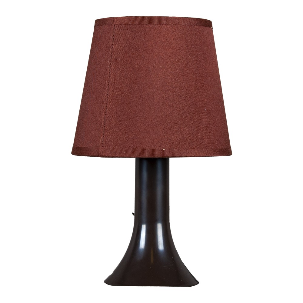 Светильник настольный 40226 Коричневый с абажуром