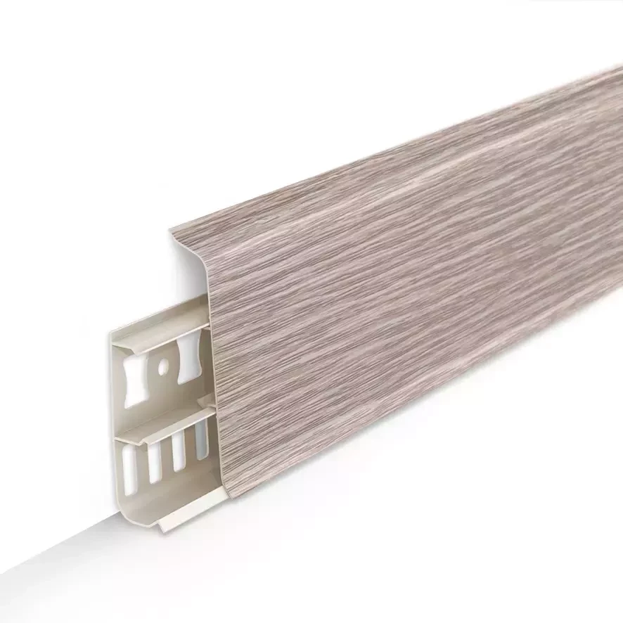 Плинтус Деконика 85мм 2,2м 229 Дуб латте