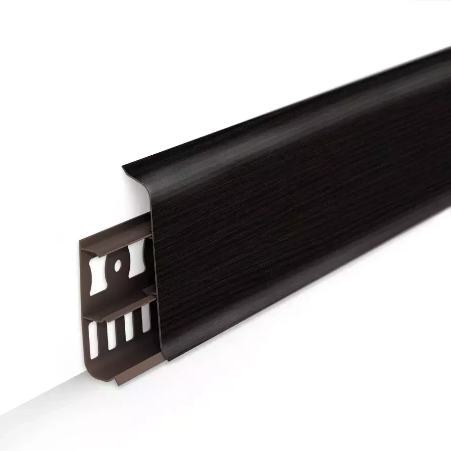 Плинтус Деконика 85мм 2,2м 303 Венге темный