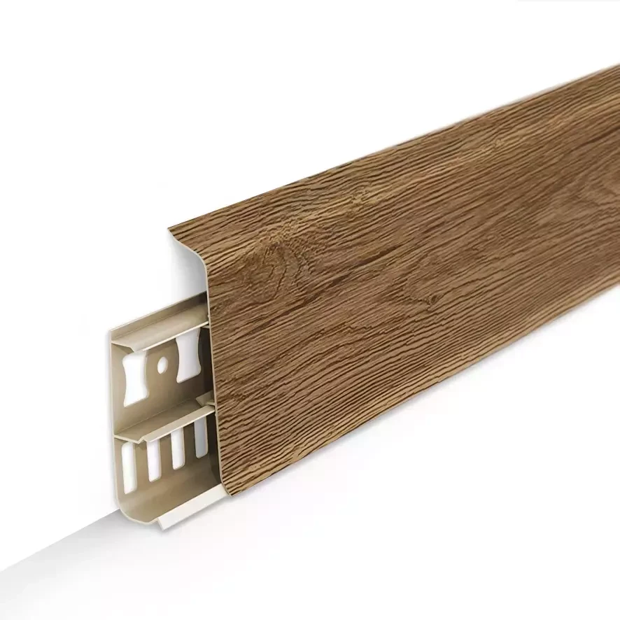 Плинтус Деконика 85мм 2,2м 211 Дуб рустик