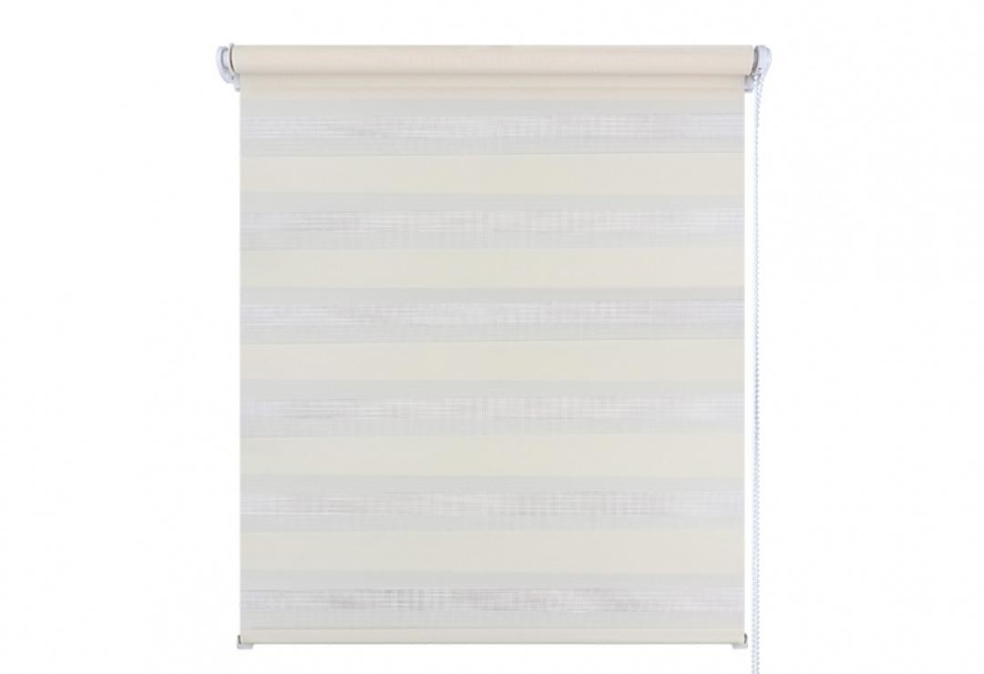 Штора рулонная День-Ночь 100*160 молочный