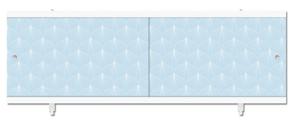 Экран п/в Кварт 1,48 голубой иней