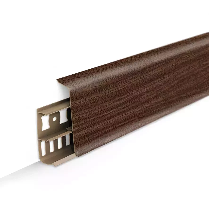 Плинтус Деконика 70мм 2,2м 291 Орех 