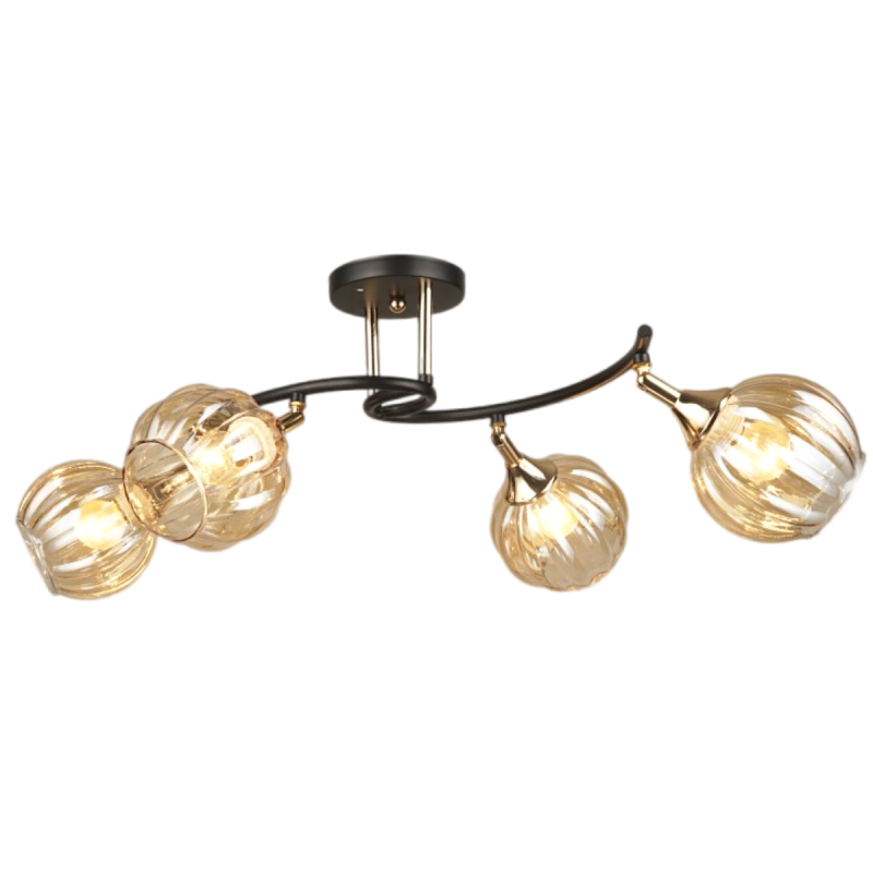 Люстра  1778/4 BK+FGD (4)