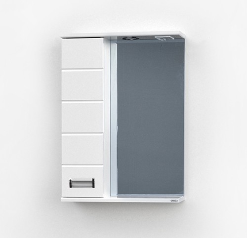 Шкаф Ника 70 (с подсвет) лев.