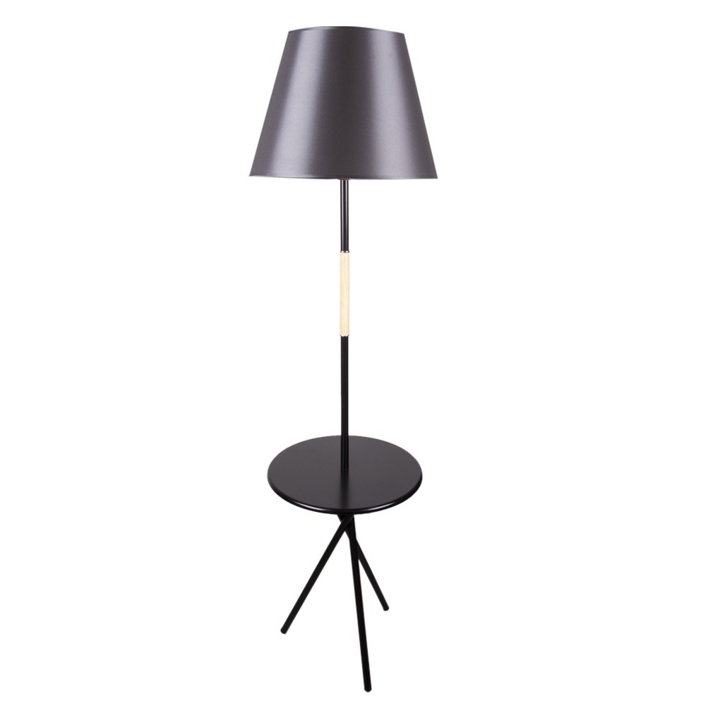 Торшер 1072/1 BK+GRAY (2)