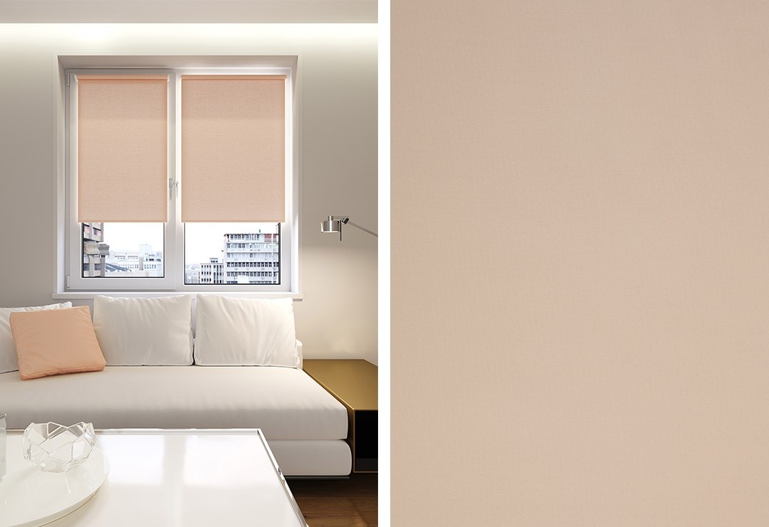 Ролета Лестер 66*175 пудра