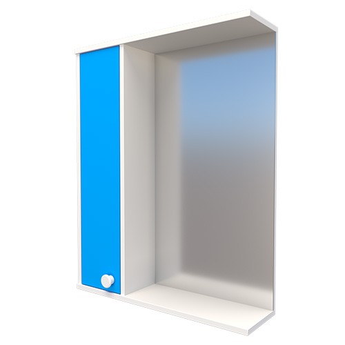 Шкаф Индиго 55 (индиго) лев.