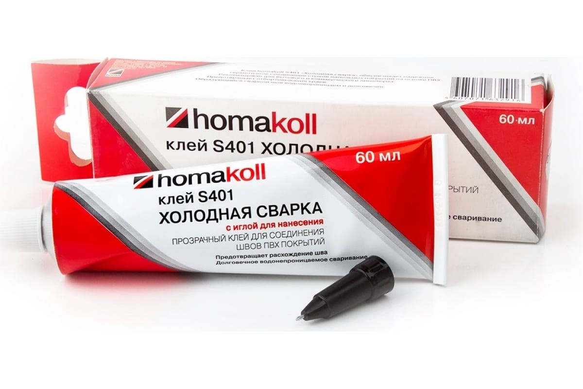 Клей холодная сварка Homakoll S401,60гр,25-30Пм морозостойкий