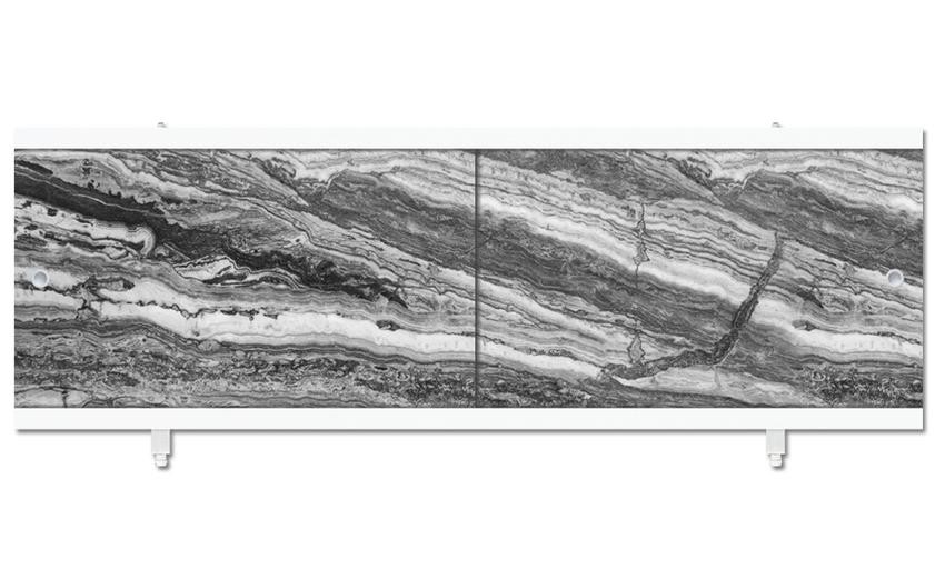 Экран п/в Кварт 1,68 черный мрамор