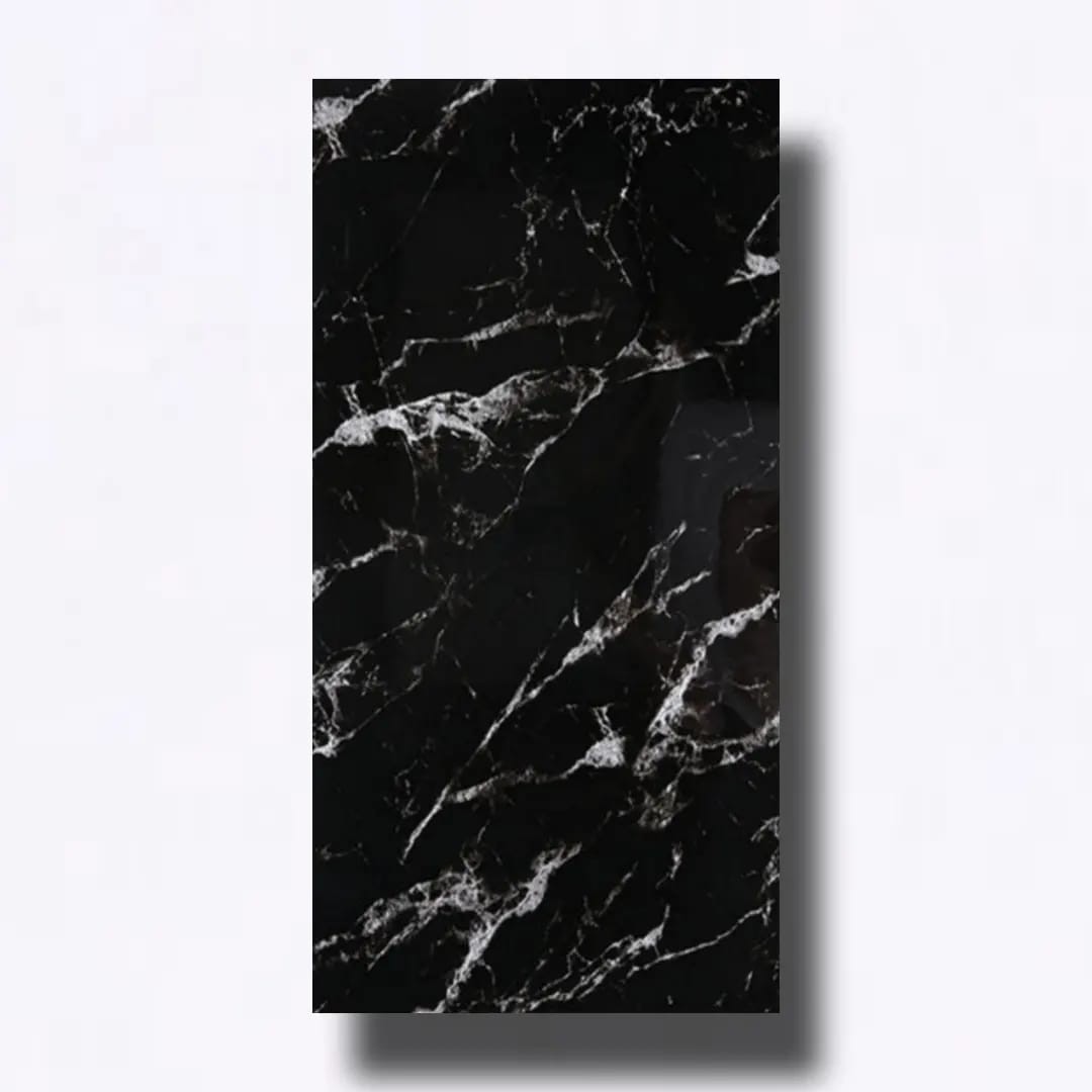 Панель самокл. 30*60см Черный керамогранит (6шт)