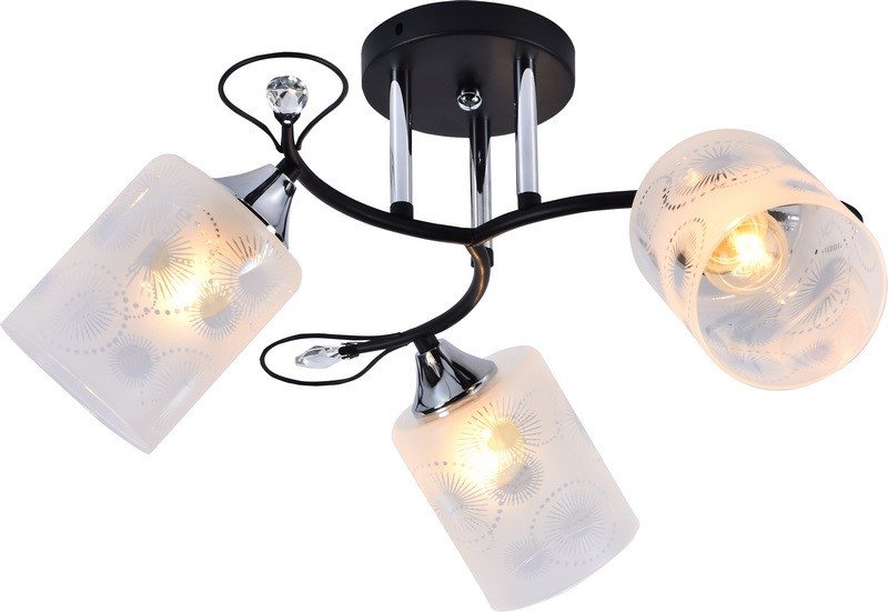 Люстра  10457/3 BK CR (6)