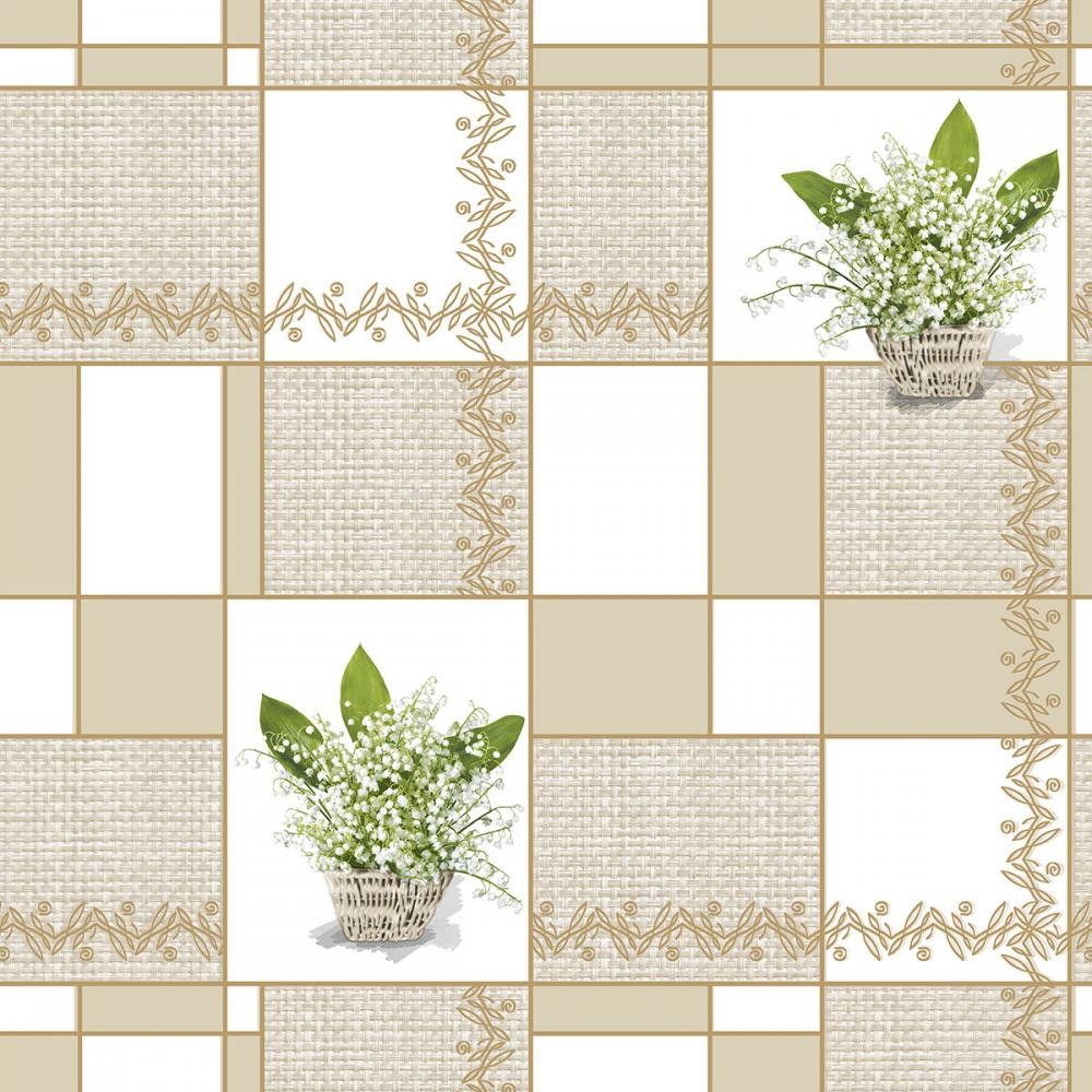 Обои Ф776-05 Ландыши /0,53*10/С3В/МК/Саратов/ (15)