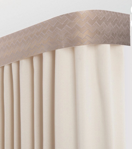 Карниз "Кант 7см" с/п 3,0 латунный трюфель 2П