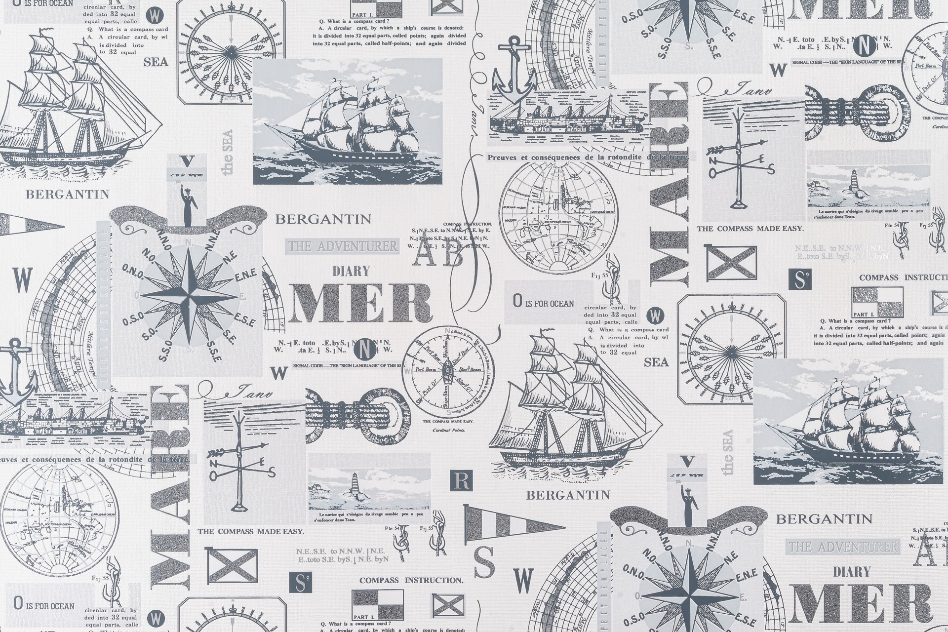 Обои декор в.в.арт.20133-01 Корабли 10м*1,06м (9)