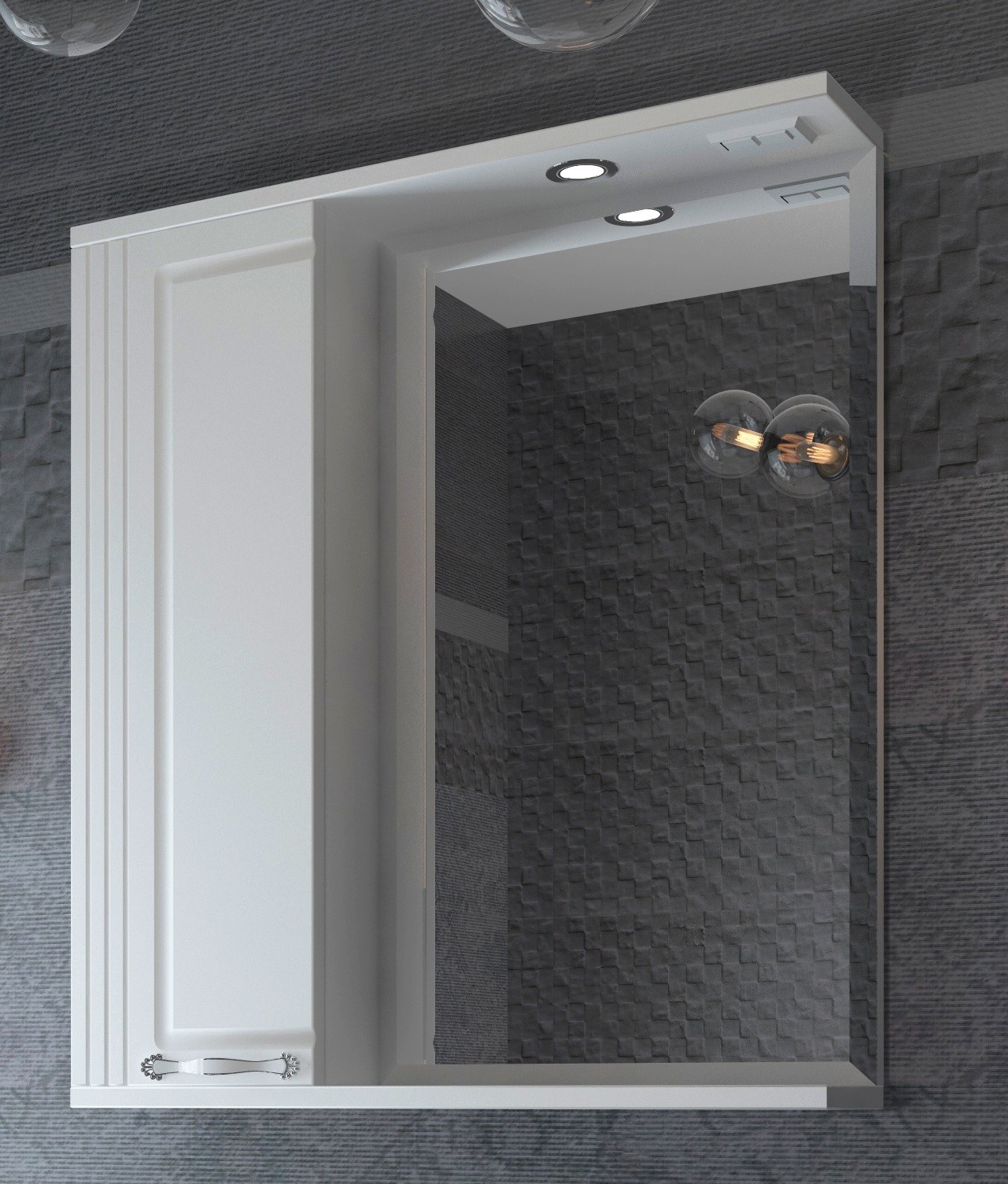 Шкаф-зеркало Madonna 70 