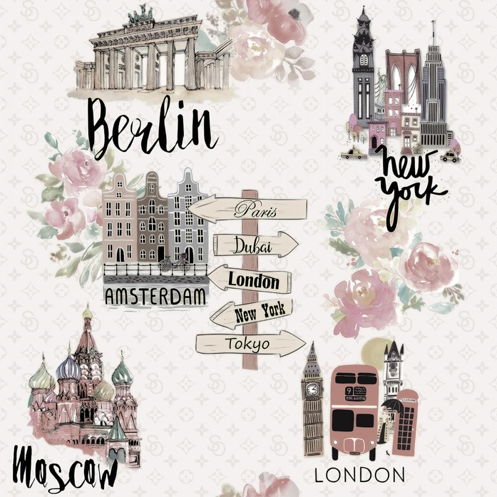 Обои Д860-02 Амстердам /0,53*10/С6/ДК/Саратов (12)