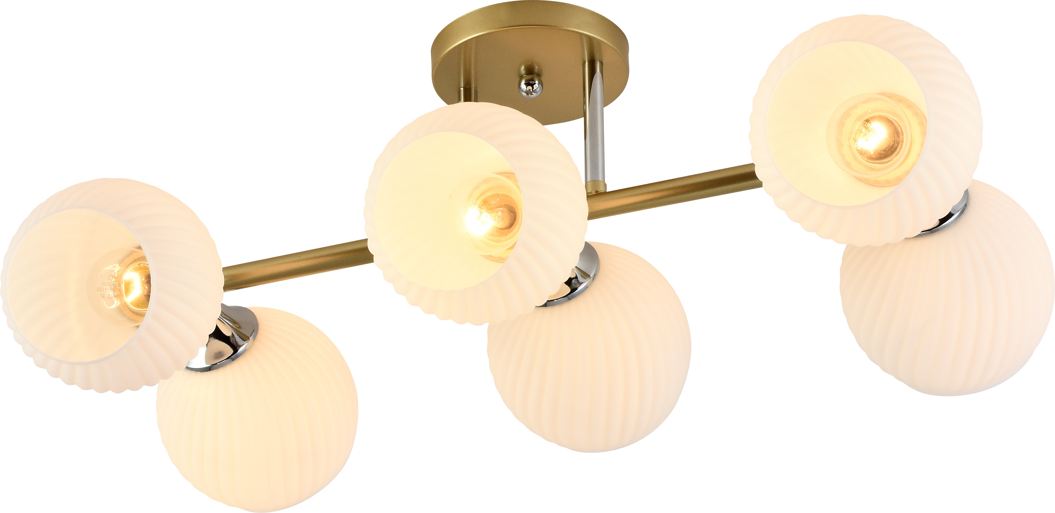 Люстра  10630/6 GOLD+CR (4)