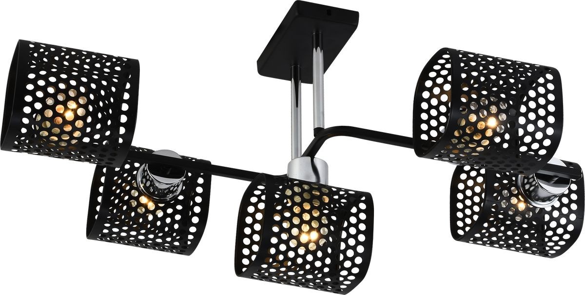 Люстра  10720/5 BK+ CR (4)