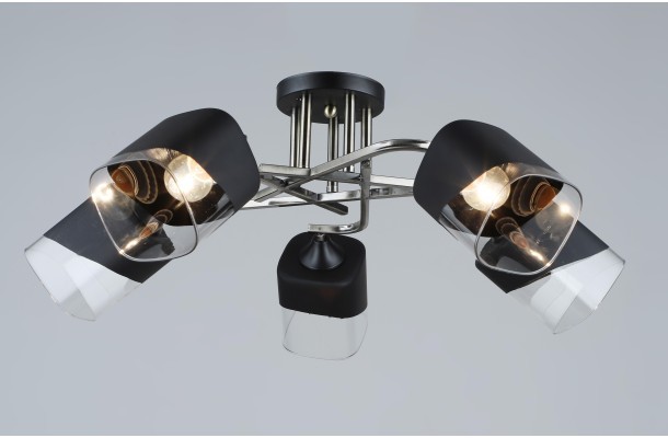 Люстра  1086/5 AB BK (4)