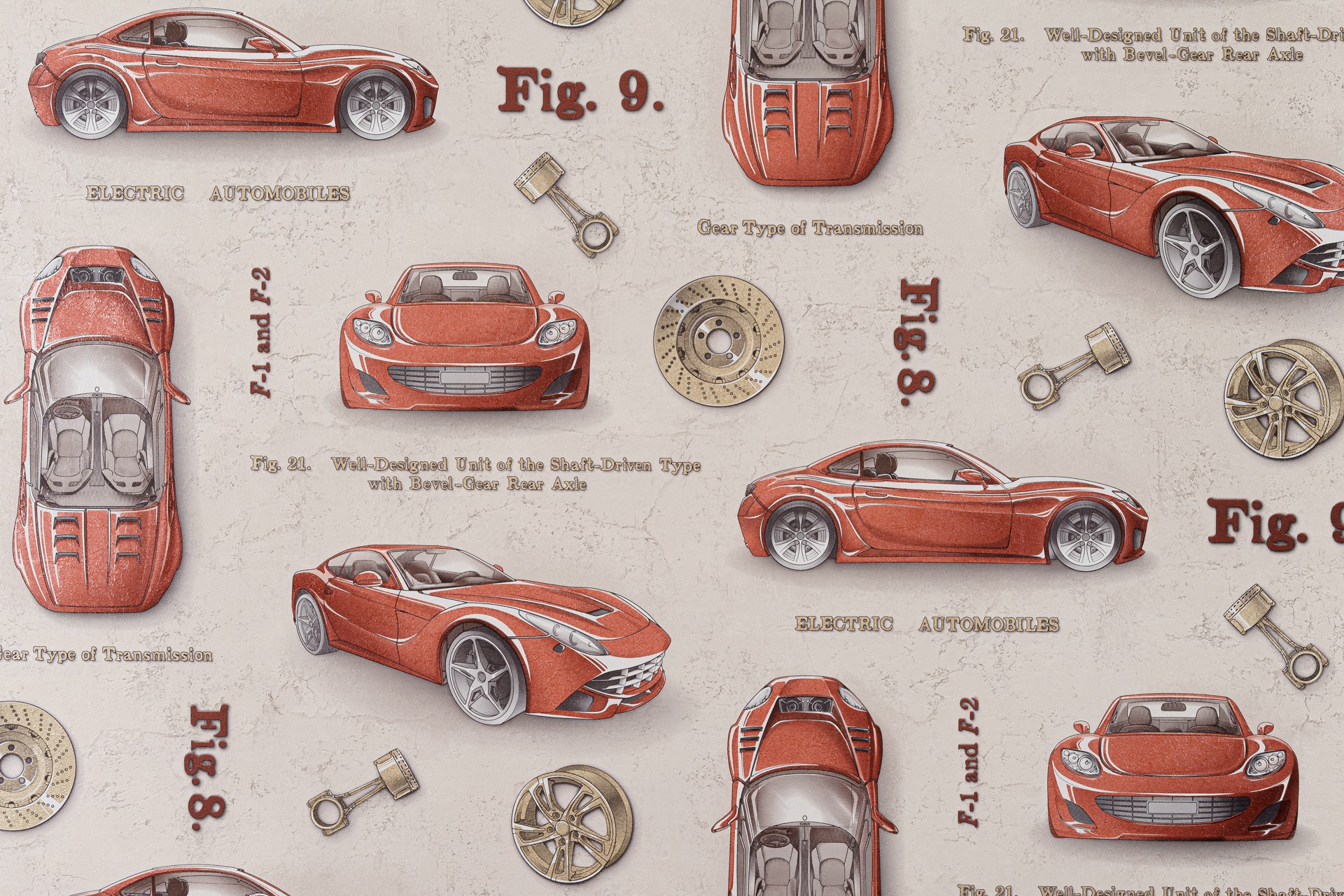 Обои декор г.т.арт.10393-02 10м*1,06м