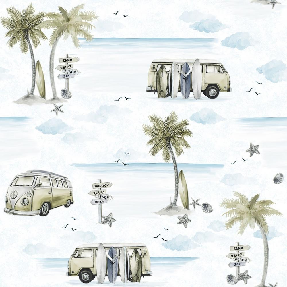 Обои Д887-04 Море /0,53*10/С6/ДК/Саратов (12)