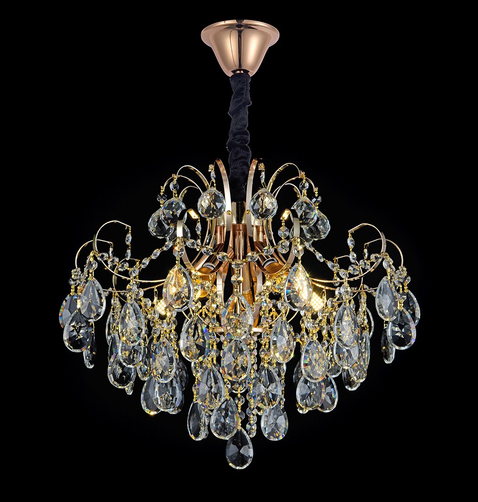 Люстра 30037/5 FGD+WT GLASS 