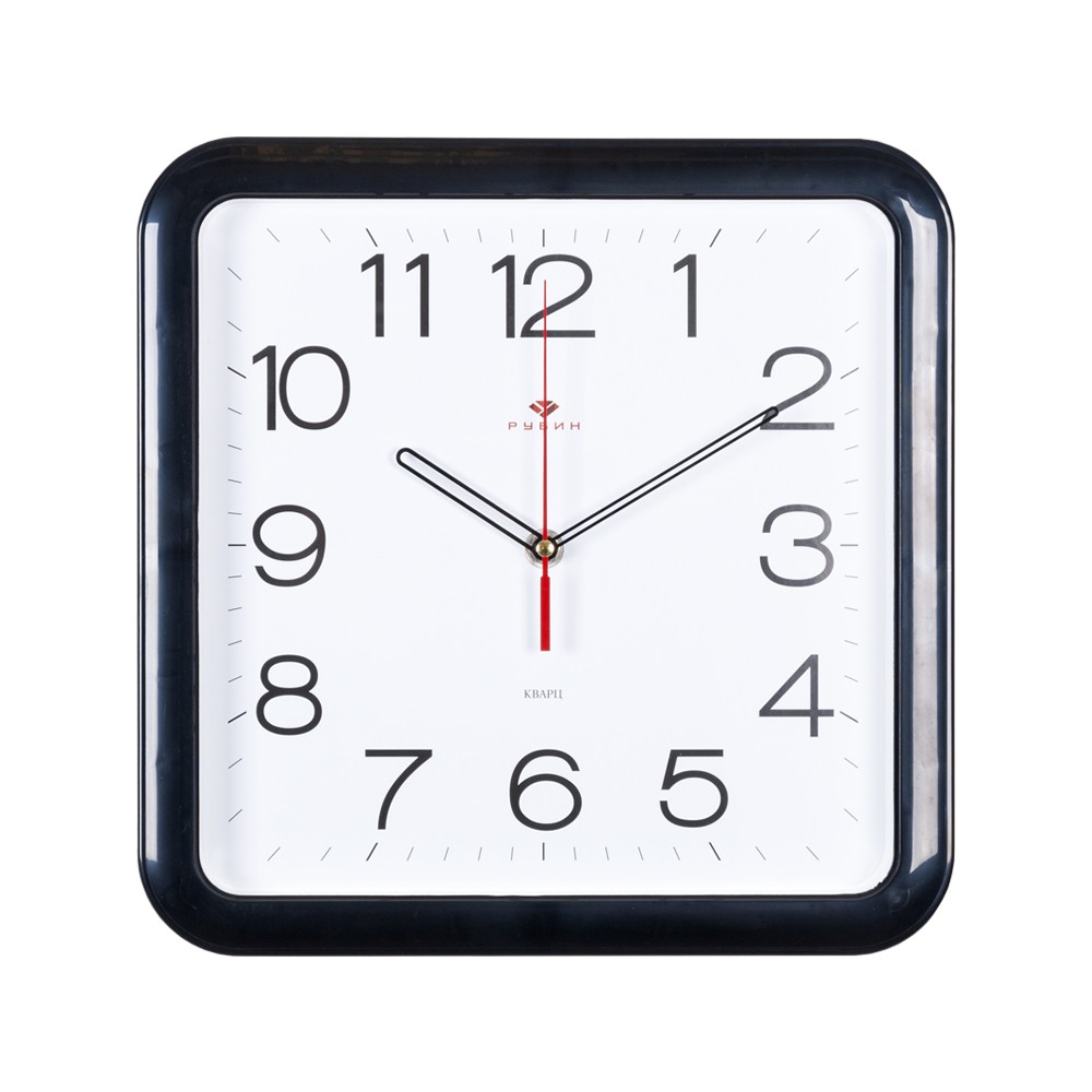 Часы настенные 7667 B черный