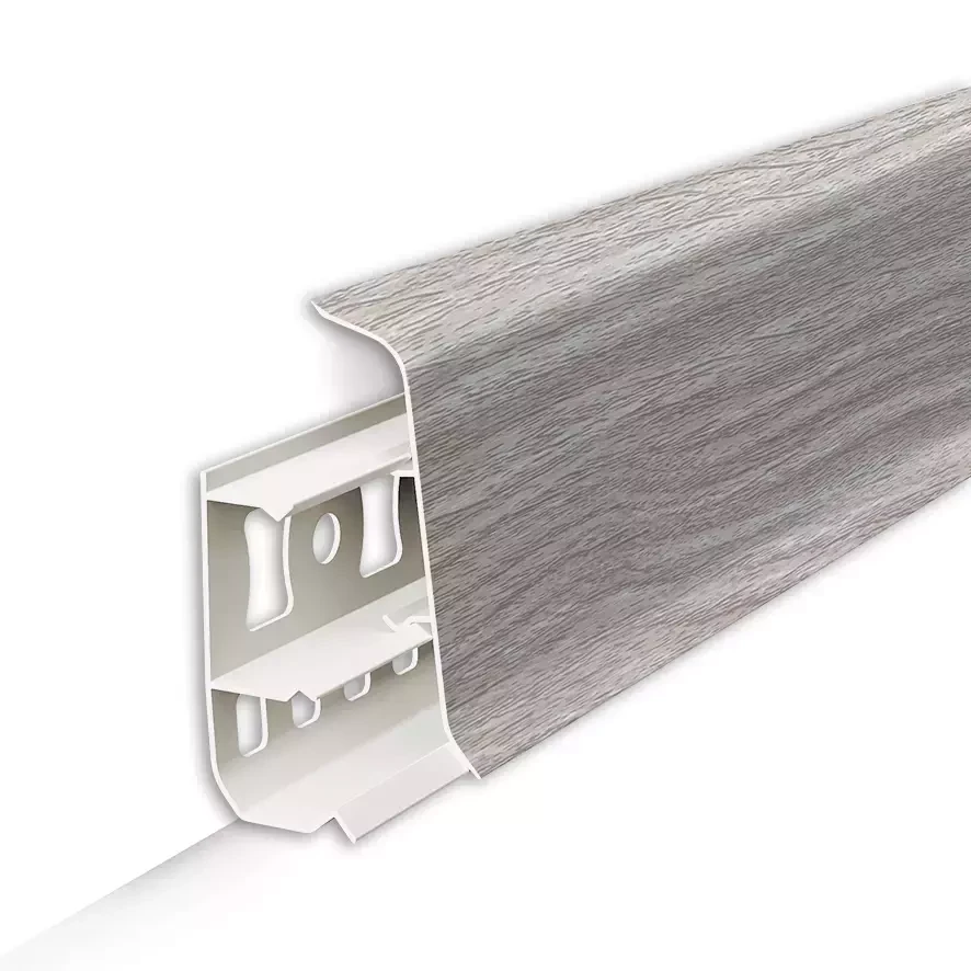 Плинтус Деконика 55мм 2,2м 294 Орех антик