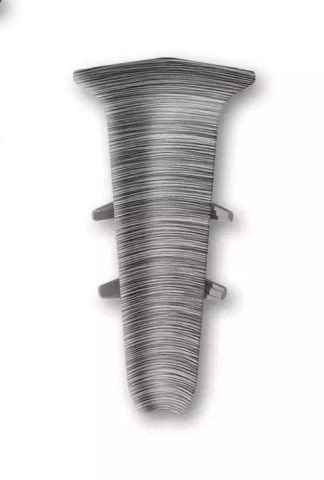 Угол внутр Деконика 55мм 187 Алюминий темный