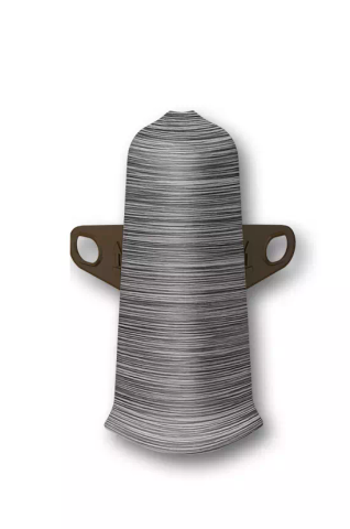 Угол наружн Деконика 55мм 187 Алюминий темный