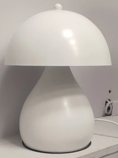 Светильник настольный 9000 Белый со светодиодной лампой (1)