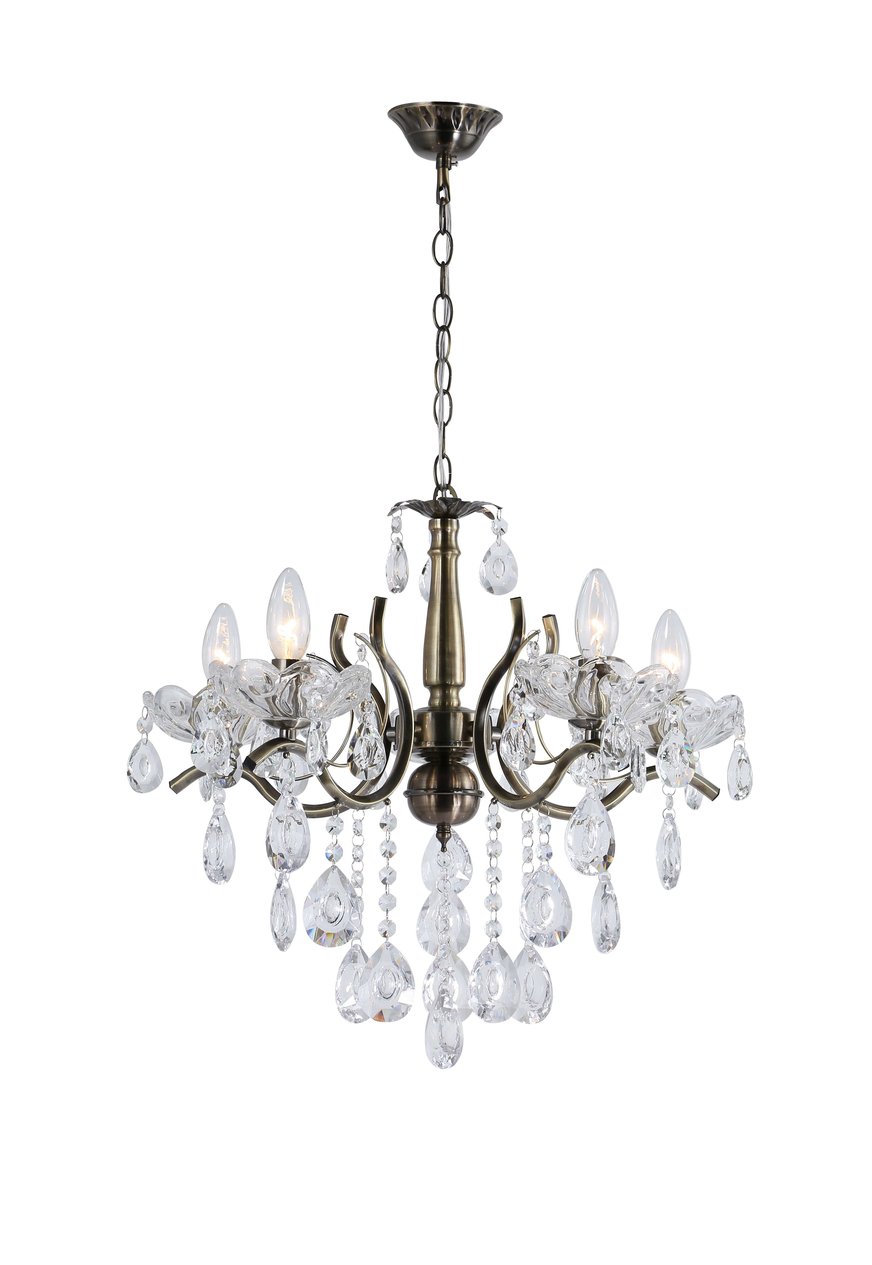 Люстра  76120/5 BRONZE (1)