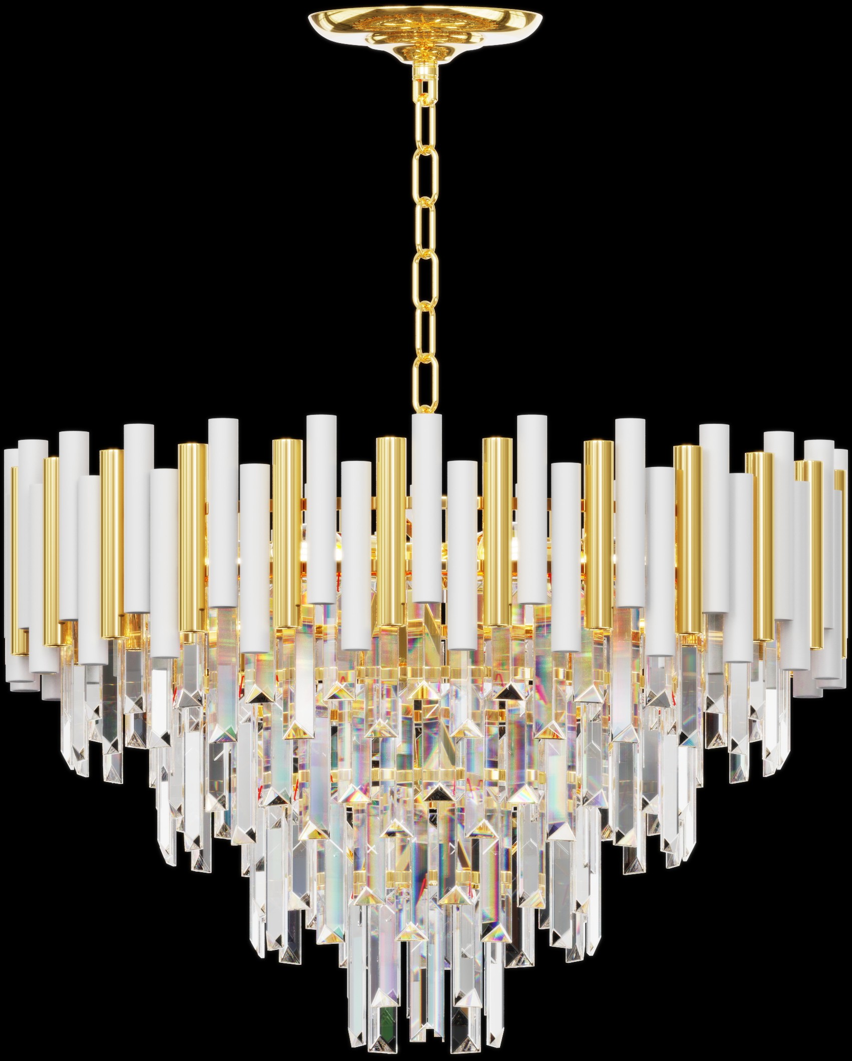 Люстра  33013/530 FGD+WH 8*Е14