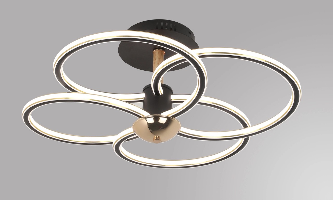 Люстра 60428/4 BK LED 236W 