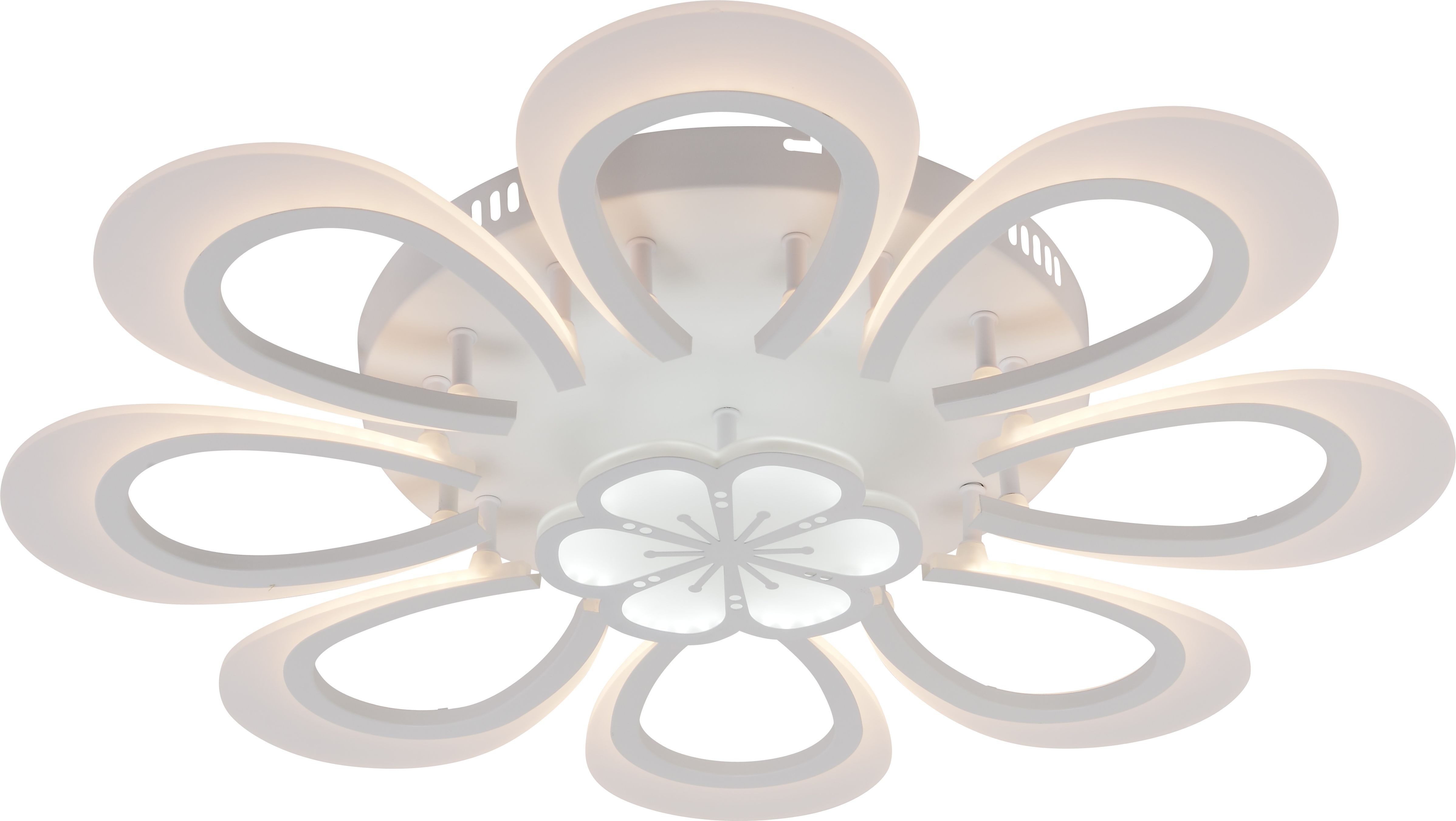 Люстра 60482/8+1 WH LED 90W 