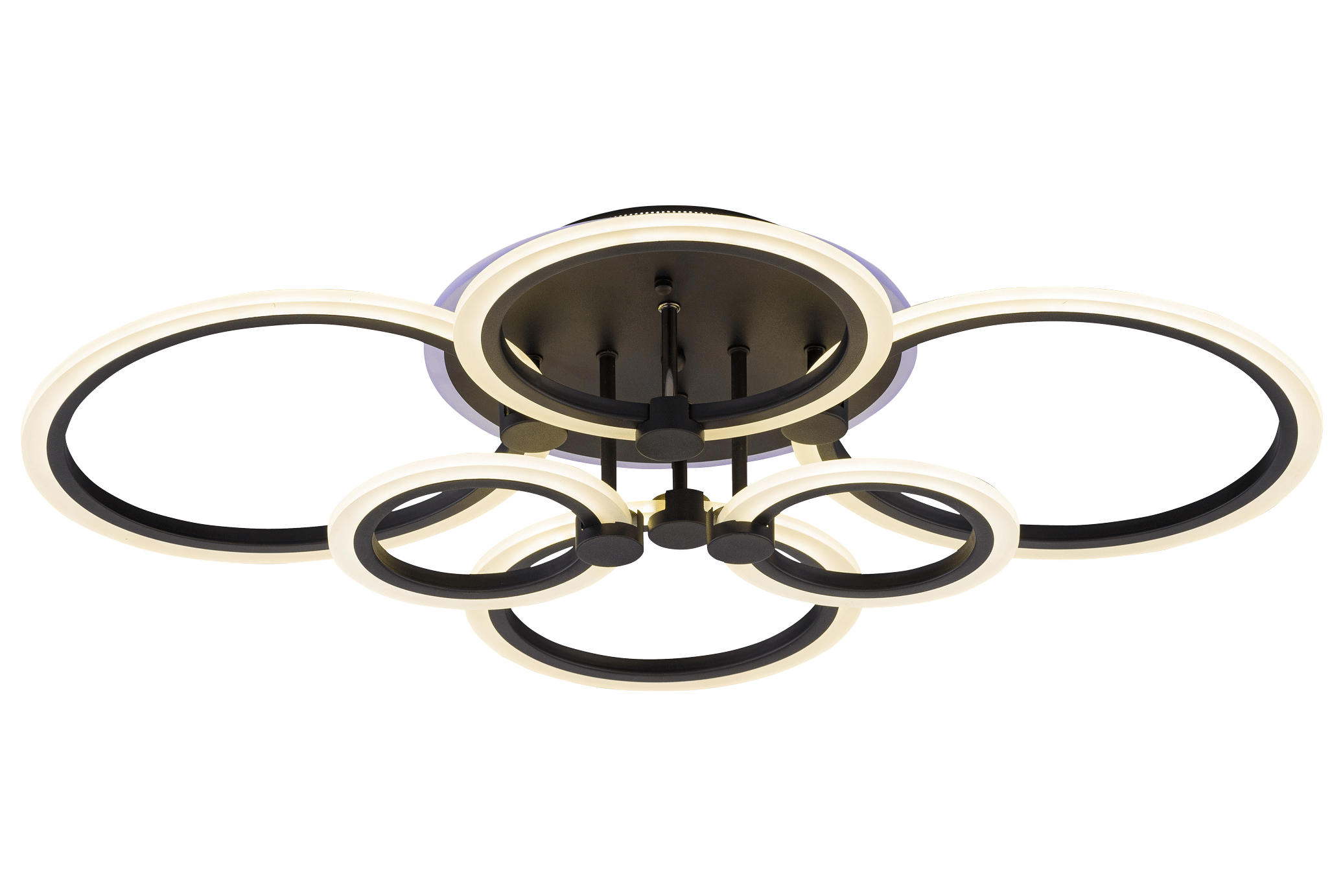 Люстра  3009/6 BK+RGB (1) MN RL