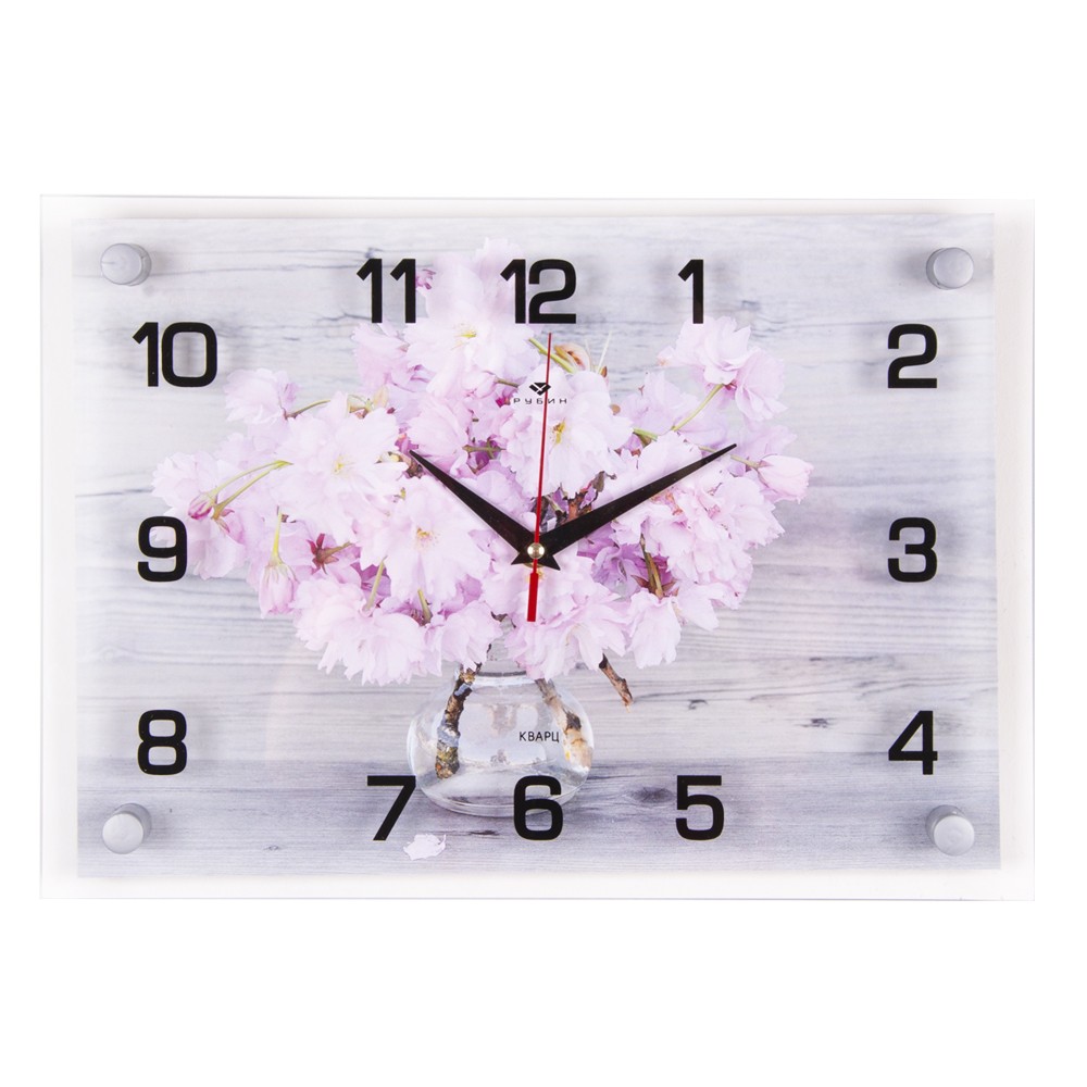 Часы настенные 2535-091 Букет сакуры